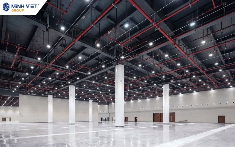 Mặt bằng nhà xưởng sản xuất tại dự án Phú Thịnh Phát Chí Linh